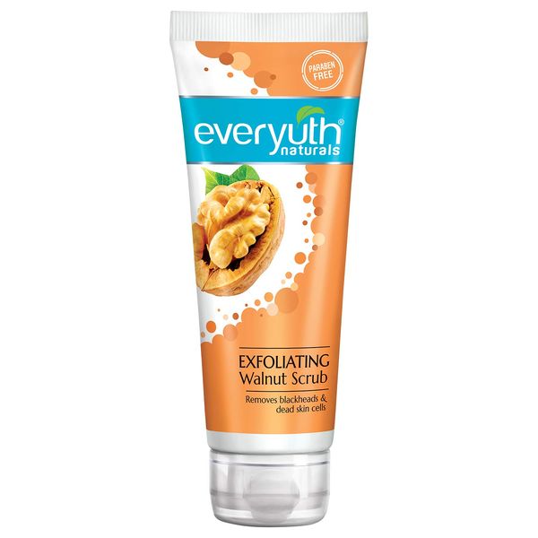 Everyuth Walnut Exfoliating Scrub Nano Multi-vita & Walnut Shell Particles (100g) by Everyuth