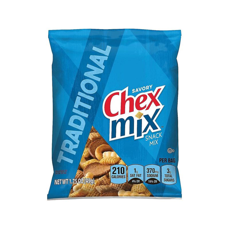 Chex Mix Traditional, 1.75 Oz (Pack of 60) - Online Marketplace ...