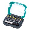 wolfcraft Bit Box Crosshead (PH 1–3), 7 Pcs. I 2976000 I 6 Solid bits in various sizes, incl. bit holder