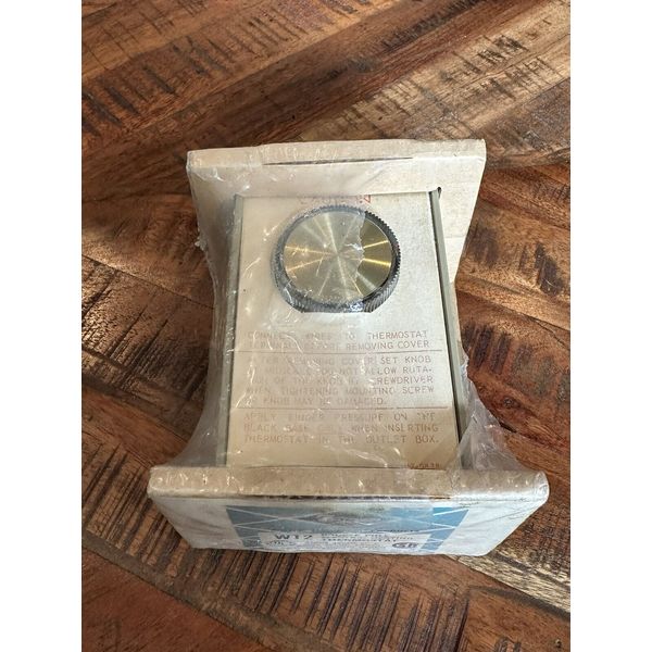 Vintage NOS Zinsco Double Pole Thermostat