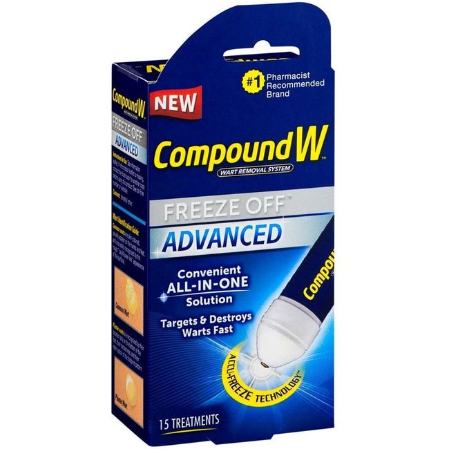 Compound W Freeze Off ADVANCED Wart Solution, 15 Treatments ^