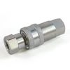 AKSPARE 1/4" NPT Thread ISO 7241-A Hydraulic Quick Connect Coupler Set With Dust Caps