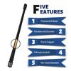 9" ANTENNA MAST CONVERSION FOR 99-08   Truck 1500 Flexible Material