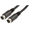 6 PIN Mini DIN Plug to Plug, 3M, Audio & Video Cable Assemblies Qty X 1