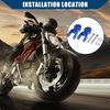 Hihaha 5cm Motorcycle Shock Absorber Height Extension Extender /2pcs