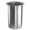 Reluen Stainless Steel Utensils Holder - Organizer Countertop Holder Cooking Container 3-3/4" Metal Kitchen Utensil Organizer Cutlery Holder for Countertop