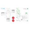 PVC Glove PLUS Powder Included, Box, M