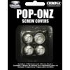 Chrome Screw Cap Covers