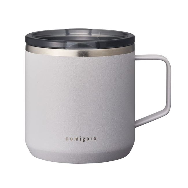 Doshisha Chic Drinking Color Mug, 10.1 fl oz (300 ml), Gray