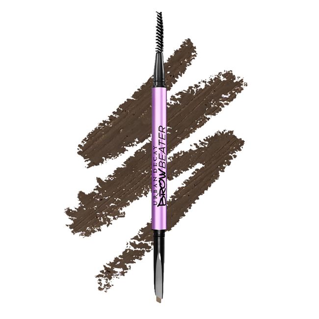 Urban Decay Brow Beater, Brunette Betty - Microfine Brow Pencil & Brush - Long-Lasting, Waterproof - Precise, Teardrop Tip for Smooth, Even Application