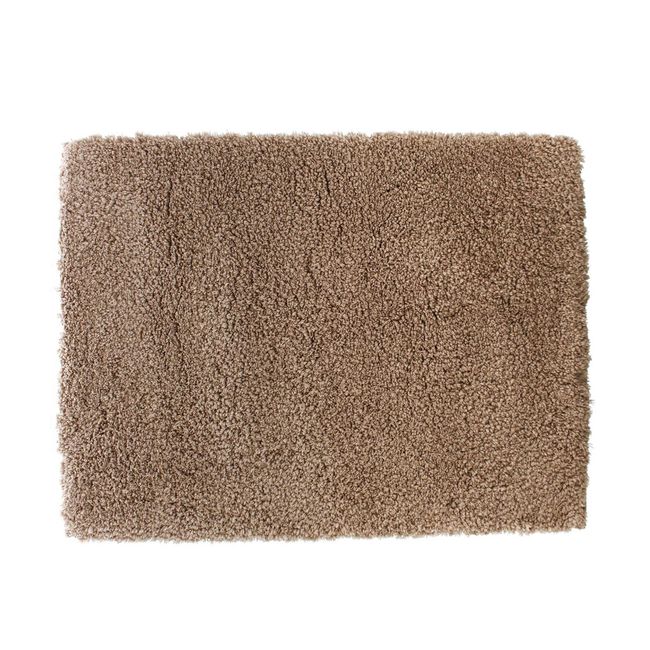 Hashizume Shoten Bathroom Foot Wiping Mat, Chocolate, Approx. 19.7 x 27.6 inches (50 x 70 cm),