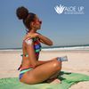 Aloe Up SPF 50 Sport Sunscreen Lotion - Broad Spectrum UVA/UVB High SPF Sunscreen, reef friendly Sunscreen for Body & Face - Waterproof Vacation Sunscreen, Aloe Gel Infused Sunblock Protection - 6 Oz