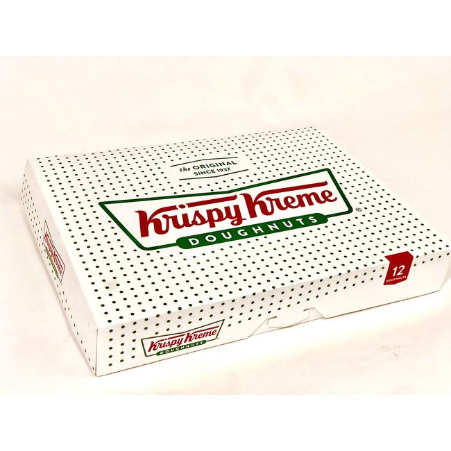 Krispy Kreme Glazed Raspberry Filled Doughnuts - (2) Half Dozen Boxes