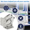 2X Adjustable Heavy Duty Hidden Scissor Hinge Large Aluminum Hardware Mount 90°