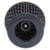 Silver Car Cold Air Intake Filter Induction Kit Pipe Power Flow Hose System 76mm