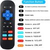New Replacement IR Remote Control for Roku 1/2/3/4 (LT/HD/XD/XS), for Streaming Player - NO SETUP REQUIRED