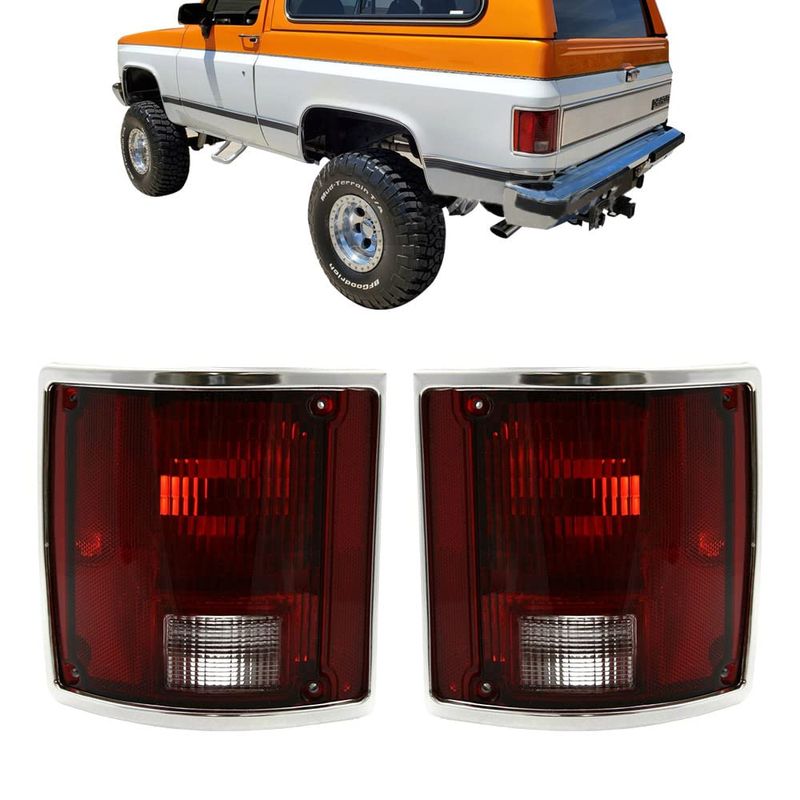 UPPARTS Tail Lights For 1980-1986 Chevy C10 C20 C1500 C2500 K10 K20 R10 ...