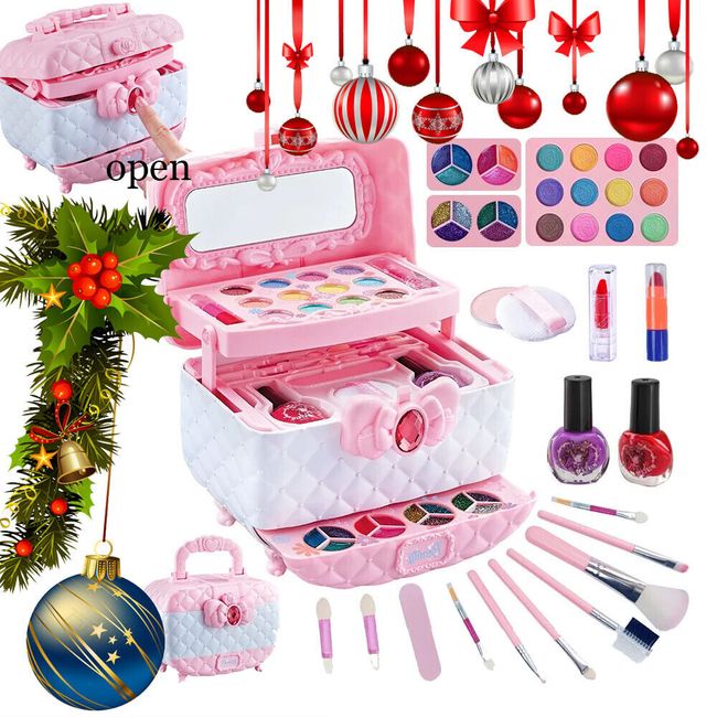 Makeup Kit for Girl Makeup Kit Girls Toys Age 3-12 Perfect Girl Christmas Gift