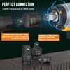 Impact Socket Adapter and Reducer Set,1" to 1/2" Impact Adapter Set Breaker Bar Wrench Conversion Kit Mechanic tools