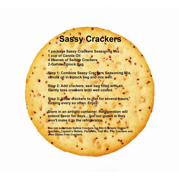 Sassy Crackers Seasoning Mix Original