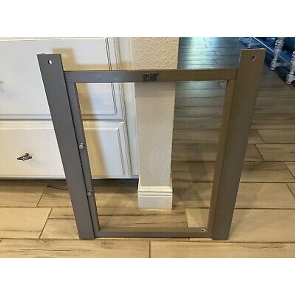 Ecoflex InnPlace Pet Crate Door Frame Grey Gray (no Door) Large Cage End Table