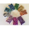 Sequins 8mm 1000/Pkg Crazy Dots Finish Silver