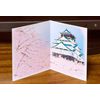 Stand Postcard Paper Creased Inkjet Cardboard Mat Double Sided 100 Sheets
