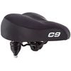 Cloud-9 Cruiser Gel Saddle, 10.5" x 10.5" Black- Lycra