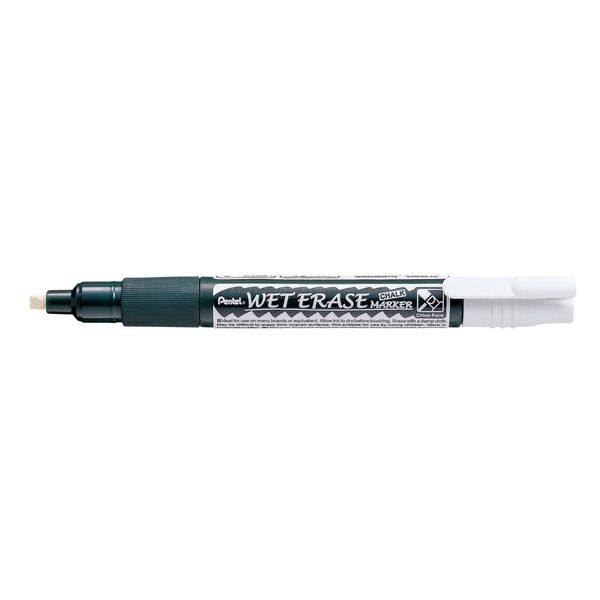 Pentel Wet Erase Chalk Marker 1/Pkg-White