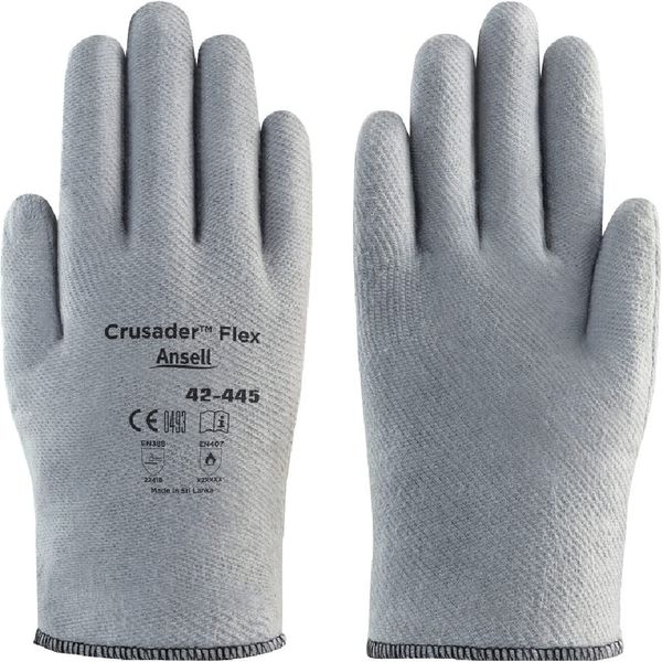 Ansell Crusader Flex Short Heat Resistant Gloves, Size LL