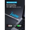 Anker Prime USB-C & USB-C Cable Thunderbolt 4 (240W, 40Gbps) 1.0m White
