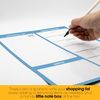 Whiteboard Planners for Fridge (Blue, A3 (42 x 30cm))