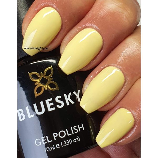 Bluesky GEL POLISH YELLOW LEMON PERSONALITY Nail DC115 UV LED Soak Off 10ml