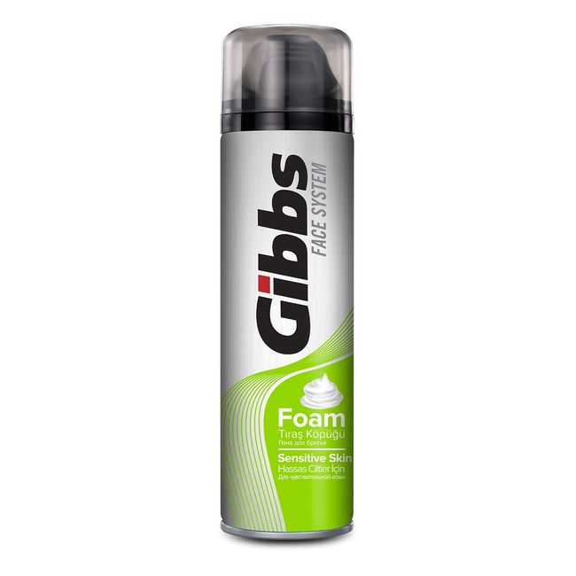 Gibbs Sensitive Tıraş Köpüğü, 200 ml