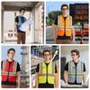 A-KSAFETY Red High Vis Vest