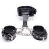 Strict Leather Collar to Wrist Restraints