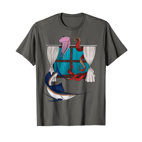 Ocean Octopus Jellyfish Invasion T-Shirt