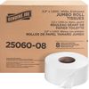 Genuine Joe - GJO2506008 Jumbo Dispenser Roll Bath Tissue (8 roll pack)