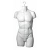 White Male Torso Mannequin Styrene, 54742
