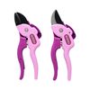 Spear & Jackson CUTTINGSET15 Compact Ratchet & Anvil Secateurs Set, Purple, 16x5x2 cm
