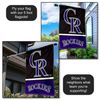 Colorado Rockies Double Sided House Flag