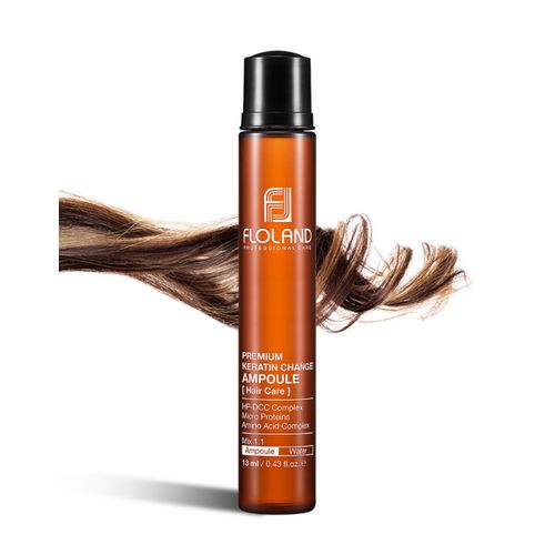 Floland Premium Keratin Change Hair Ampoule, 13ml, 10ea