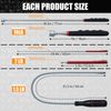 3PCS Telescopic Magnetic Pick-up Tool Set, Flexible Bendable Spring Magnet Stick
