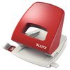 Leitz Hole Punch, 25 Sheets, Guide Bar with Format Markings, NeXXt Range, 50050025 - Red
