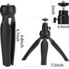 Pixel Mini Desktop Tripod Stand with Universal 1/4 Screw Ball Head for Camera Video Lights