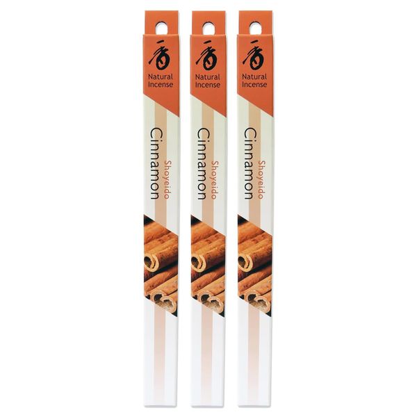 Shoyeido Cinnamon Incense, Pack of Three