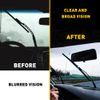 4PCS 28" AUTO CAR BUS RUBBER WINDSHIELD FRAMELESS WIPER UNIVERSAL BLADE REFILLS