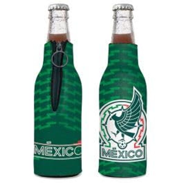 Mexican National Soccer Bottle Cooler