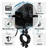 Bluetooth Amplifier Motorcycle ATV Speakers Waterproof Stereo Audio Radio System