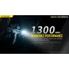 Nitecore MH25 v2 USB-C Rechargeable Tactical Flashlight w/ Battery - Holster